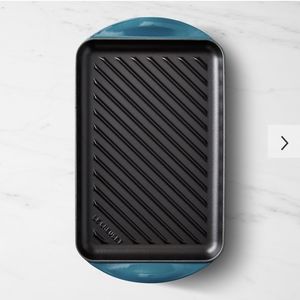 Le Creuset Enameled Cast-Iron Skinny Grill, #32, Teal 🩵